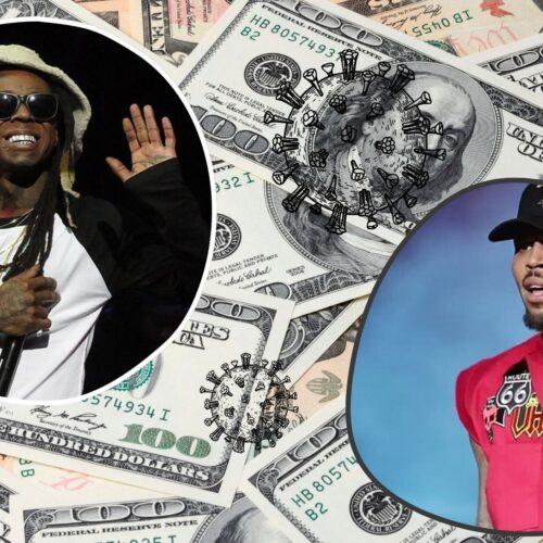 Fondi Covid da milioni usati da Lil Wayne e Chris Brown per viaggi, feste e hotel di lusso 